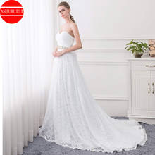 Encaje Vintage-vestido de novia de amor grande, elegante, sencillo, de novia, boda, 2020 2024 - compra barato