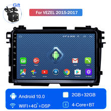 Android 10 Car Radio stereo Autoradio 4G LTE Mirror Link car player for Honda Vezel HRV 2015 2016 2017 full-touch GPS navigation 2024 - buy cheap