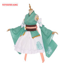 Fantasia para cosplay de vevefhuang, traje feminino de halloween e festa para o natal, kyôno, natsamsung, kotor, itura 2024 - compre barato