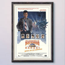 N358 THE ADVENURES OF BUCKAROO BANZAI Vintage Classic Movie Wall Silk Cloth HD Poster Art Home Decoration Gift 2024 - buy cheap