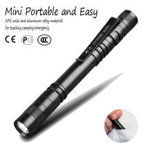 ZHIYU mini pocket LED flashlight CREE XPE-Q5 lamp bead household waterproof small Torch uses 1/2 AAA battery Outdoor Light 2024 - buy cheap