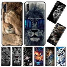 Funda de teléfono con patrón de pintura de animales de Tigre y León para Samsung Galaxy A 3, 6, 7, 8, 10, 20, 30, 40, 50, 70, 71, 10S, 20S, 30S, 50S PLUS 2024 - compra barato