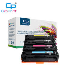 Цветной тонер-картридж Civoprint с чипом, совместимый с CF510A CF510 CF511A 204A, для hp LaserJet Pro M154 MFP M180 180n M181 181fw 2024 - купить недорого