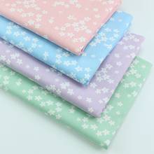 160cm*50cm Fresh small floral newborn cotton fabric DIY bedding apparel dress patchwork fabric kids handwork cotton cloth tecido 2024 - buy cheap