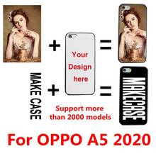 Чехол для OPPO A5 2020 с индивидуальным фото именем 2024 - купить недорого