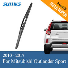 SUMKS Lâmina de Limpador Traseiro para Mitsubishi Outlander Esporte 2010 2011 2012 2013 2014 2015 2016 2017 2024 - compre barato