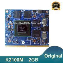 Original k2100m k 2100 m N15P-Q3-A1 2 gb CN-0G4FN0 0g4fn0 placa de vídeo gráfica para dell m4700 m4800 hp 8770 w 8570 w funcionando perfeitamente 2024 - compre barato