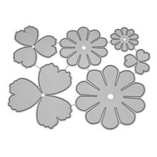 Flower Cutting Dies Stencil For DIY Scrapbooking Embossing Album Paper Craft M17D 2024 - buy cheap