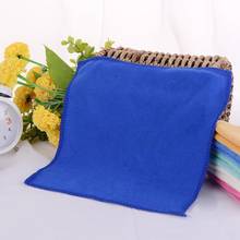 20*20cm Soft Microfiber Cloths Car Towel Clean Face Towel Hair Ultra Fine Towel Cleaning Cloth Kitchen Dirt Cleaning 2024 - buy cheap