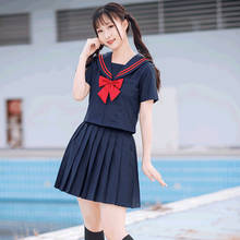 Japanese School Uniforms Anime Sailor Suit Jk Uniforms College Middle School Uniform For Girls Students NavyCostume 2024 - buy cheap