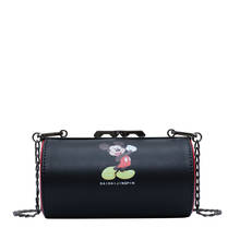 Bolsa transversal de outono da disney, bolsa redonda com corrente, mochila e da minnie para celular 2024 - compre barato