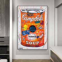 Modern Campbells Condensed SOUP Canvas Painting Abstract Modern Posters and Prints Wall Art Pictures for Living Room Home Decor 2024 - buy cheap