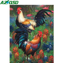 AZQSD 5D Diamond Painting Chicken Cross Stitch Mosaic Picture Of Rhinestones Diamond Embroidery Animals Kit Home Decoration 2024 - buy cheap
