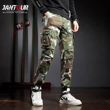 Jantour Cargo Pants Men Combat SWAT Army Military Pants Cotton Many Pockets Stretch Flexible Man Casual Trousers Plus Size 28-38 2024 - buy cheap