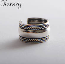 Jianery anéis redondos vintage boêmios em prata cor de folha para mulheres joias de festa casamento presentes femininas 2024 - compre barato