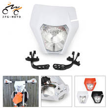 Faro delantero Universal para motocicleta, S2 H3 H4, para KTM SX SXF SXS SMR EXC EXCF XC XCW XCF XCFW 125 250 350 2024 - compra barato