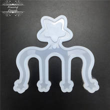Star shape music clip clip silicone fudge mold cake decoration tool candy chocolate fudge mold resin mold 2024 - buy cheap