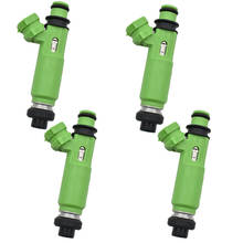 100% original 4pcs/lot fuel injectors 195500-3170 nozzles suitable for mitsubishi V73 6G72 V75 3.4 6G74 2024 - buy cheap