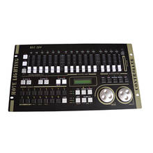 Max 384 controlador dmx com bulid-in programa dmx 384 console mestre para XLR-3 led par feixe movendo a cabeça dj luz de palco 2024 - compre barato