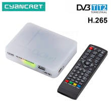 TV Receiver DVB-T2 / DVB-T H.265 / H.264 FHD Terrestrial Digital Decoder TV Tuner Set Top Box for Monitor Support Wifi Antenna 2024 - buy cheap