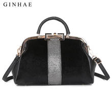 Fashion Faux Fur Women Bag Famous Brand Large Capacity Top Handle Bag Shoulder Bags Elegant Ladies Horse Hair Leather Handbags 2024 - buy cheap