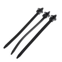 Suporte de nylon para cabos, grampo preto para fixar cabos e fios 2024 - compre barato