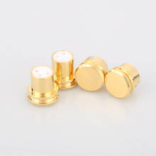 High Quality 1 Pair Gold Plated Copper  XLR Plug caps hifi audio protective xlr plug caps 2024 - buy cheap