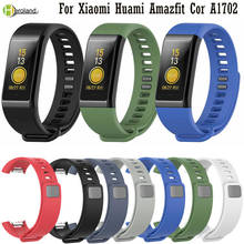 Correa de silicona para Xiaomi Huami Amazfit Cor A1702, repuesto de pulsera inteligente, versión en inglés, Midong 2024 - compra barato