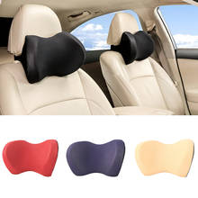 Car Seat Headrest Neck Pillow Support For Car Neck Pillow Travel Memory Foam Mesh Cushion Auto Head Rest Support Car Accessories 2024 - buy cheap