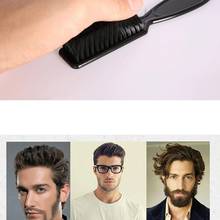 Fade Brush Comb Scissors Cleaning Brush Barber Shop Skin Fade Vintage Oil Head Shape Carving Cleaning Brush 2024 - buy cheap