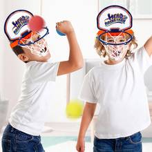 Head Hoop Basketball Party Game Adjustable Headband Soft Balls Kids Adult Toy Indoor and outdoor double interactive shooting 2024 - buy cheap