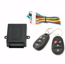 Car Central Door Lock Auto Keyless Entry System Button Start Stop Keychain Central Kit Universal Car 12V 2024 - buy cheap