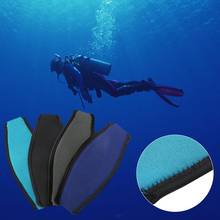 Máscara de mergulho de neoprene com snorkel, protege o cabelo subaquático 2024 - compre barato