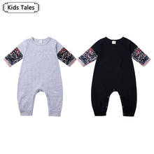 Baby Romper Jumpsuit Long Sleeve Patchwork Autumn New Born Baby Clothes Baby Unisex Girl Boy Romper Jumpsuit Costume SR529 2024 - buy cheap