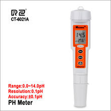 RZ Digital Pen Type PH Meter Digital Portable Tester Filter Water Tool Measurement Range 0~14 PH CT-6021A Water Quality Tester 2024 - buy cheap