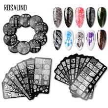 Наклейки для ногтей ROSALIND, наклейки для дизайна ногтей, скребок с цветами, инструменты для самостоятельного маникюра 2024 - купить недорого