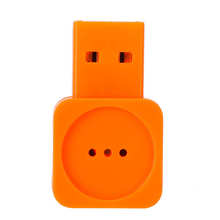 Mini USB Computer Microphone Wireless Microphone External Sound Card Computer Accessory Orange sound card 2024 - buy cheap
