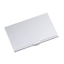 1 pc Storage Waterproof Business Card Storage Box Aluminum Metal Business ID Credit Card Holder Case Hot Selling 2024 - buy cheap