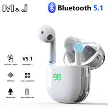 Fone de ouvido bluetooth sem fio tws, alta fidelidade, microfone, para smartphones xiaomi, bluetooth 5.1 2024 - compre barato