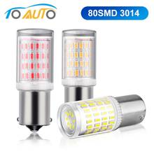 Turn Signal 1156 BA15S P21W LED Car Lights 1157 BAY15D P21/5W Brake Lamp Auto LED Bulbs R5W R10W White Red Amber 12V 2024 - buy cheap
