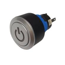 22mm Self Locking and Momentary Switch Illuminated Plastic Power Symbol Electric Switch 2024 - buy cheap