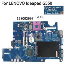 KoCoQin laptop Motherboard For LENOVO Ideapad G550 Mainboard KIWA7 LA-5082P 168002997 GL40 2024 - buy cheap