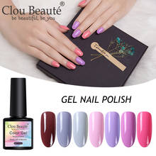 Clou Beaute Nail Polish Set 8ml Color Gellak Gel Paint for Nails Gel Varnishes Nail Art Lacquer Semi Permanent Vernis Hybrid 2024 - buy cheap