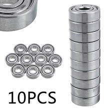 10pcs/lot 608ZZ Bearing Shielded Flanged Ball Bearing Mini Deep Groove Flanged Ball Bearing Replacement 3D Printers Parts 2024 - buy cheap