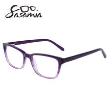 SASAMIA Acetate Eyeglasses Frame For Women Designer Brand Glasses Optical Vintage Eyewear Myopia Prescription Spectacle Frames 2024 - buy cheap