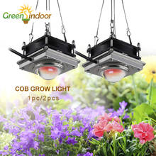 Greensindoor-tenda de cultivo para plantas, luz de led para crescimento de mudas, 150w, espectro completo, lâmpada de phyto, flores e mudas 2024 - compre barato