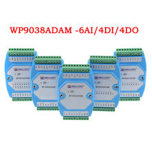 5pcs/lot 0-20MA/4-20MA Current Acquisition Module 6AI/4DI/4DO MODBUS Communication-WP9038ADAM 2024 - buy cheap