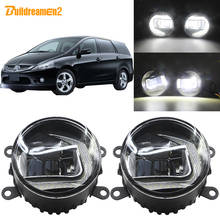 Luz LED antiniebla 2 en 1 para coche, proyector DRL de circulación diurna, lámpara blanca H11 de 12V para Mitsubishi Grandis 2004-2011, 90mm 2024 - compra barato