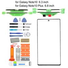 Precise Replacement Front Glass Screen Repair Kit Phone Accessories for Samsung Galaxy Note 10/10 Plus 2024 - buy cheap