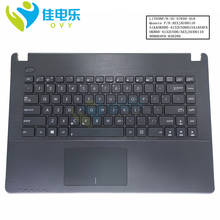 Английская клавиатура для ноутбука ASUS X450 ла X450LD X450LC фунтов лёгкий нейлоновый трос нам клавиатуры Palmrest крышка SG-57650-XUA 0KNB0-4132US00 13NB01ABAP0301 2024 - купить недорого
